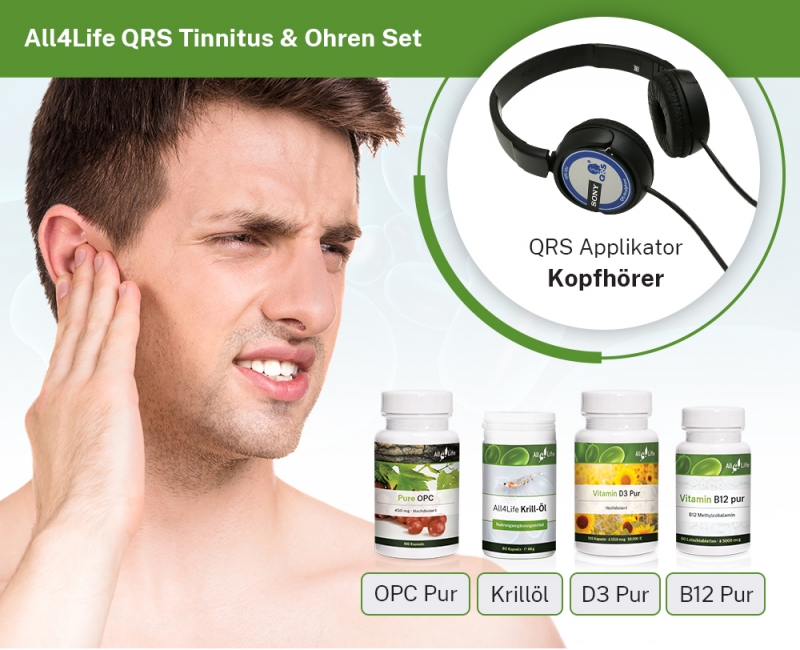 All4Life QRS - Tinnitus & Ohren Set